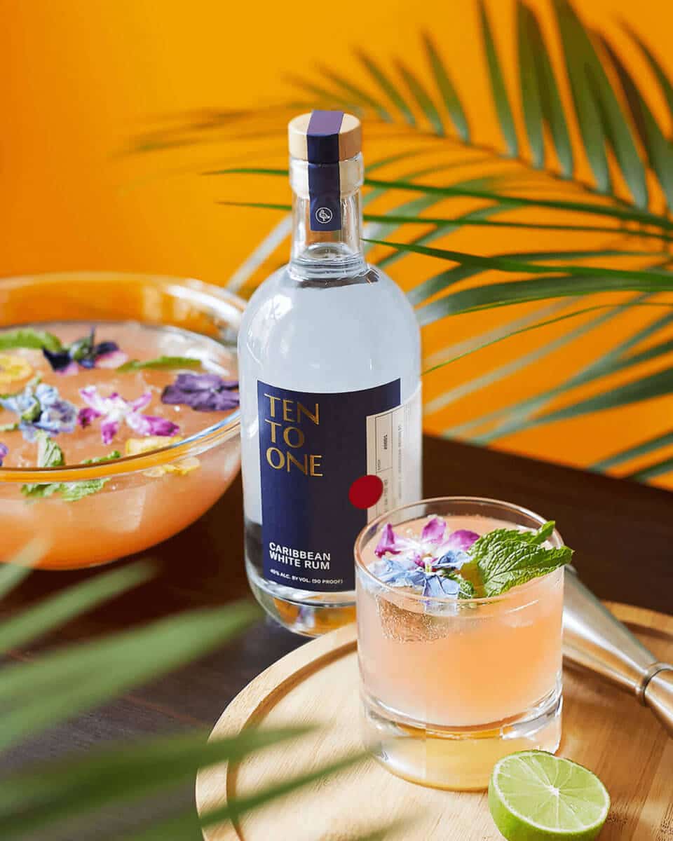 White shop rum mix