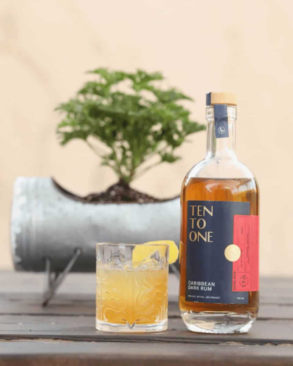 Spicy Rum Gold Rush