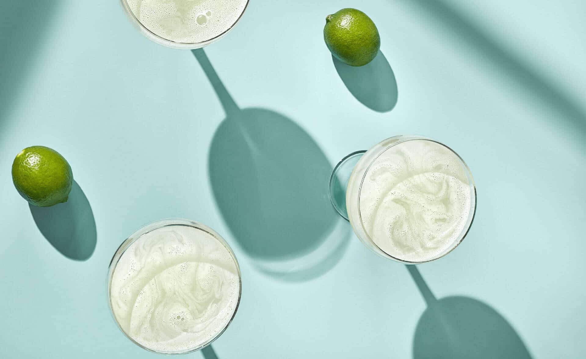 Ten To One White Rum Daiquiri and Limes