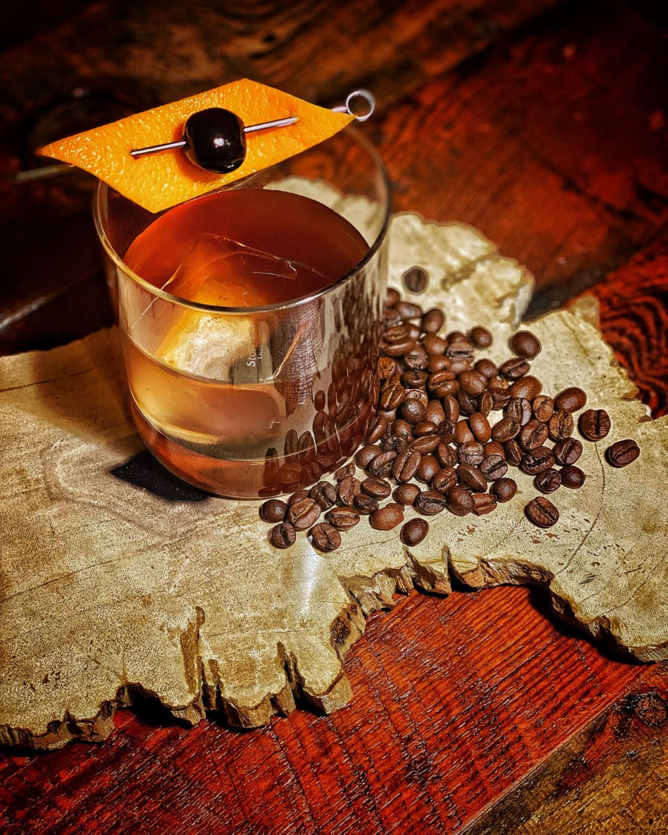 Rum & Coffee Old Fashioned