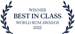 Winner Best in Class World Rum Awards 2022